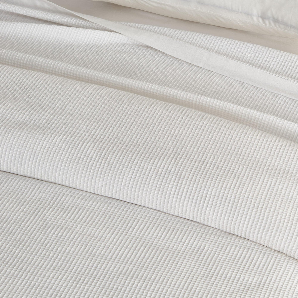 100% Cotton Small Waffle Weave Blanket - Hazel Collection