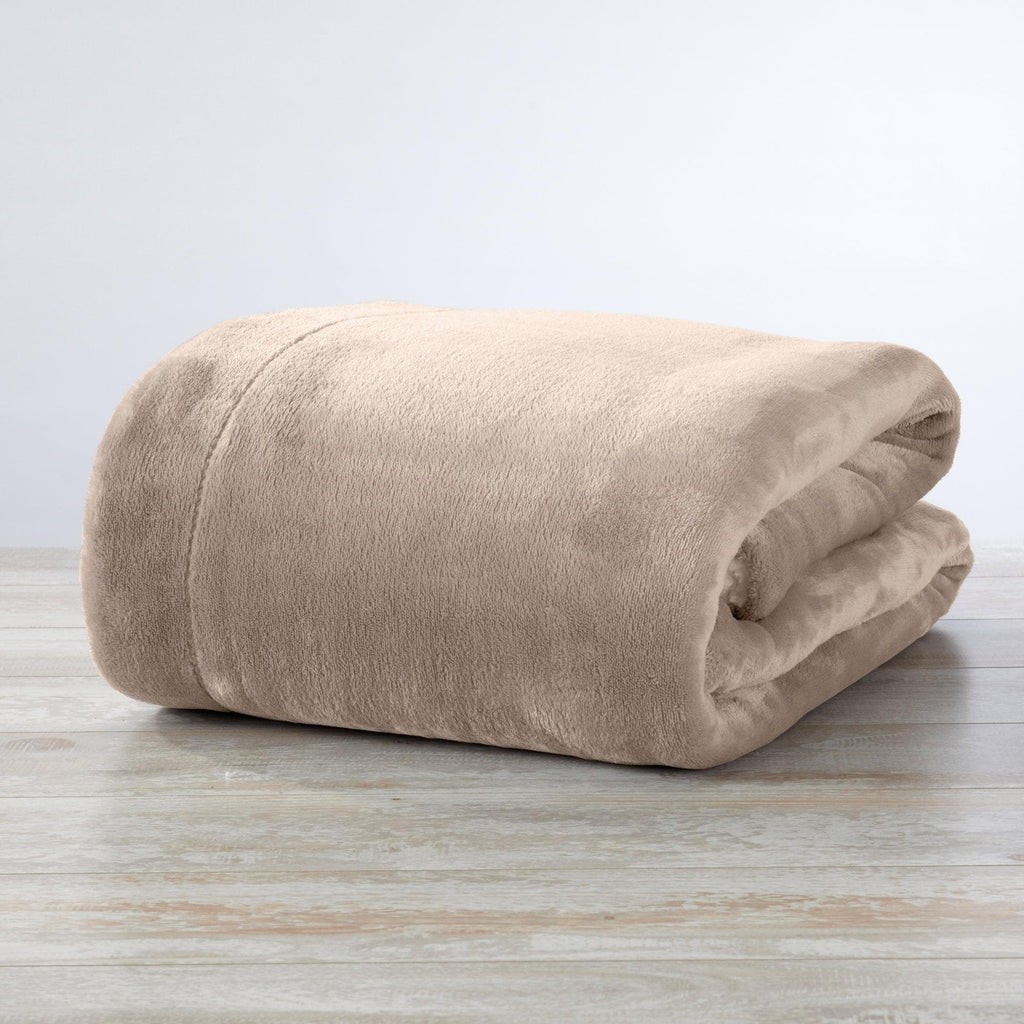 Velvet Plush Sherpa Luxury Bed Blanket - Kinsley Collection