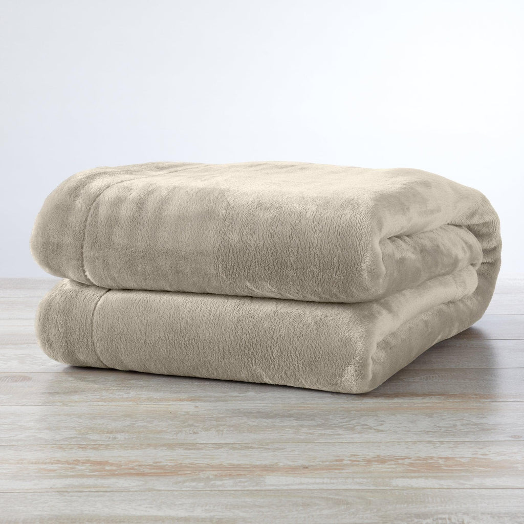 Velvet Plush Sherpa Luxury Bed Blanket - Kinsley Collection