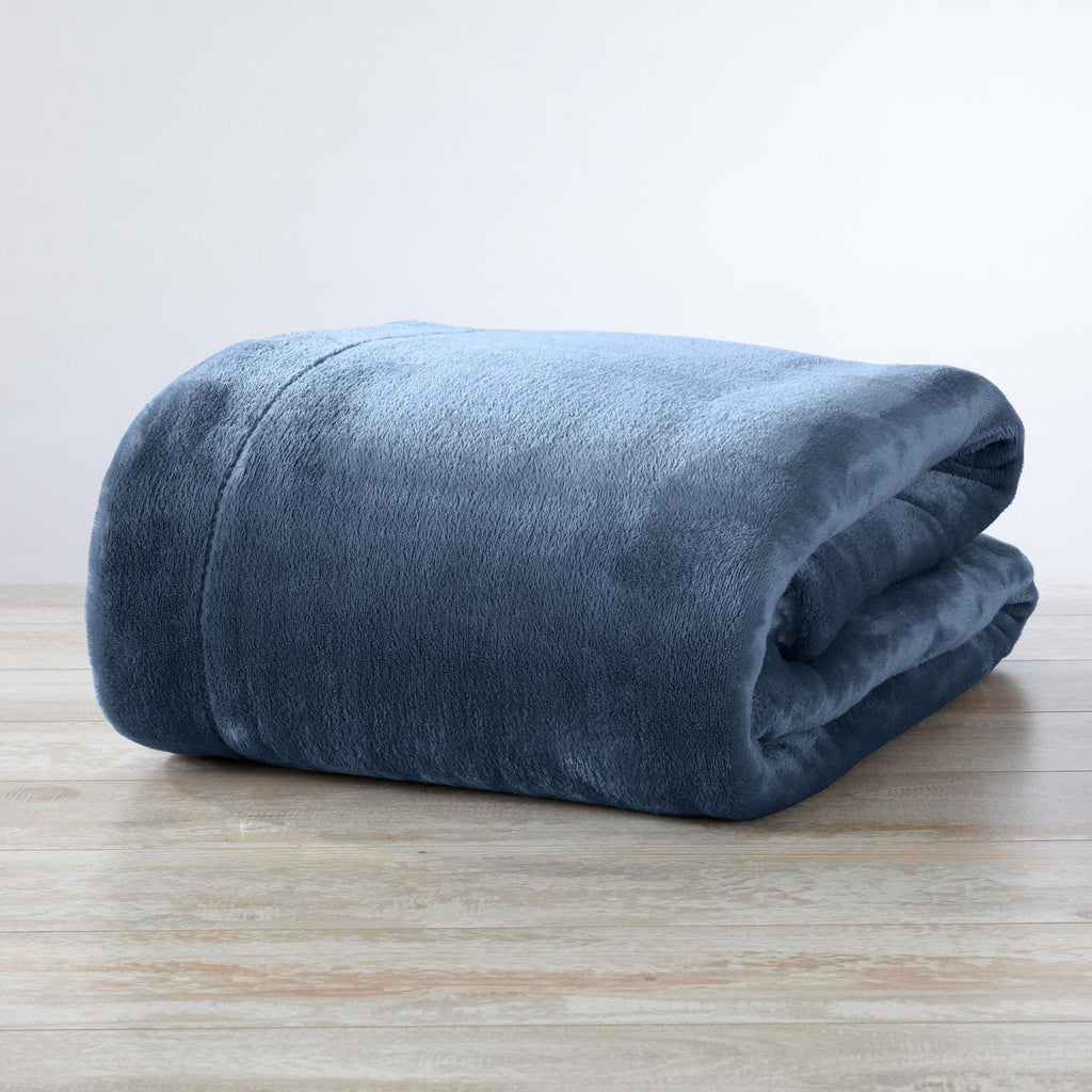 Velvet Plush Sherpa Luxury Bed Blanket - Kinsley Collection